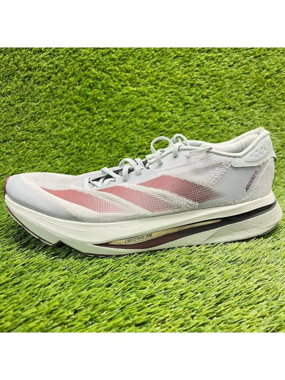 Adidas Adizero SL2 Texas A&M Mens Size 9.5 Gray Athletic Running Shoes Sneakers